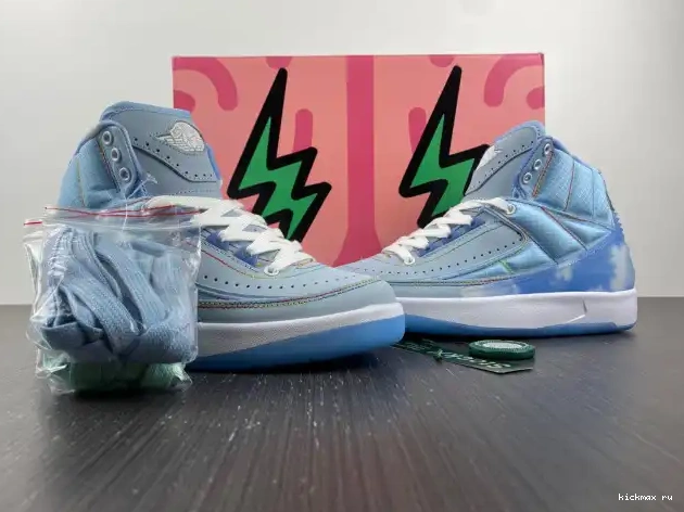 Rep MAX Retro 2 Balvin Jordan DQ7691-419 J 0611